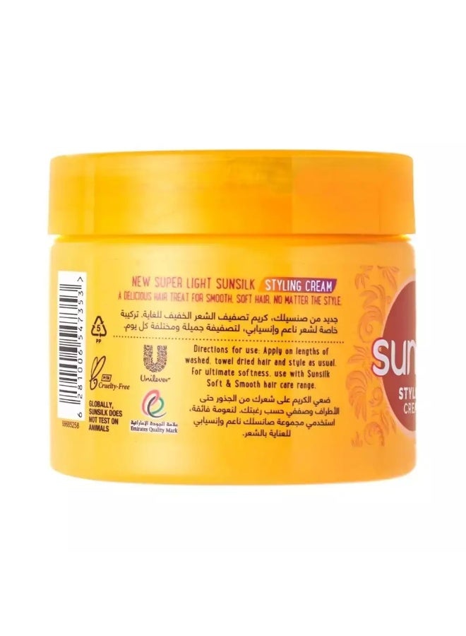 Sunsilk Styling Cream Provides Soft and Smooth Hairs Hair Cream- 275ml - Image 2