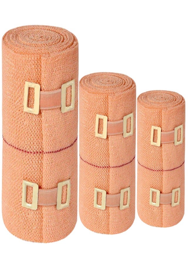 Rossify AccuRITE Crepe Bandage - Elastic Support for Injuries, Swelling & Sprains | Durable & Reusable Medical Wrap (2 inch (6cmX4mtr.)) - Image 1