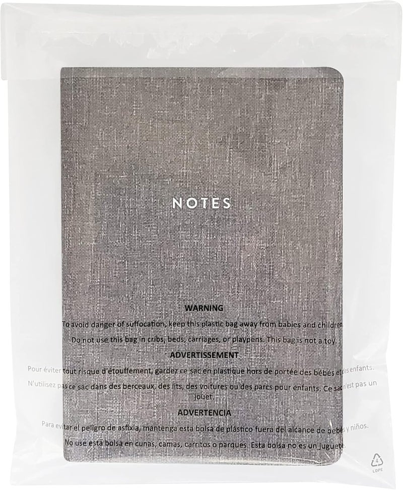 PolyPackers – 8” x 10” (1000 Count) Self Seal Clear Poly Bags with Suffocation Warning – Permanent Adhesive – FBA Compliant for Packaging Clothes, Shirts and More - 1.5mil LDPE Plastic - Image 4