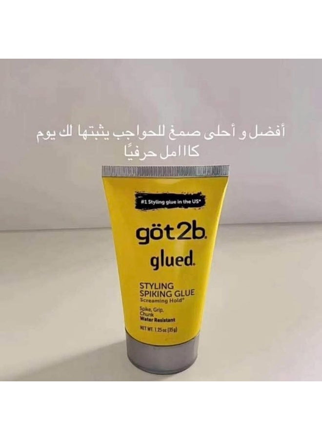 Got2b Schwarzkopf Water Resistant Spiking Glue Glued 35g - Image 2