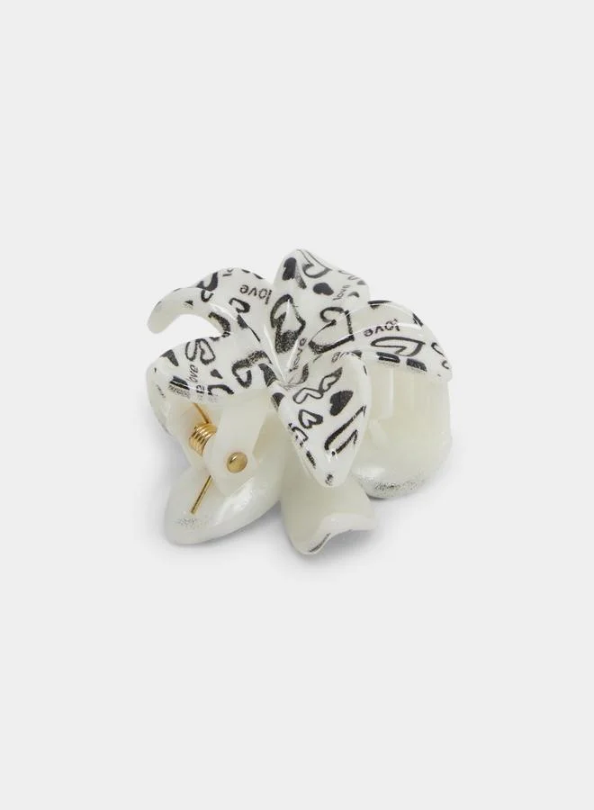 Styli Printed Hair Claw