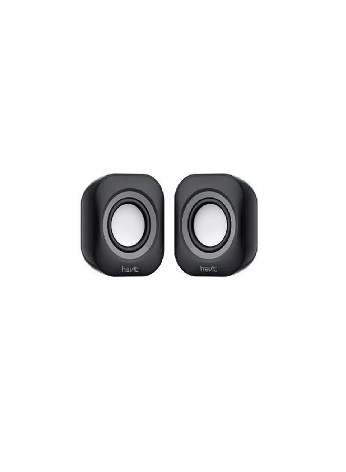 Havit SK704 USB 2.0 Speaker - Black - Image 1