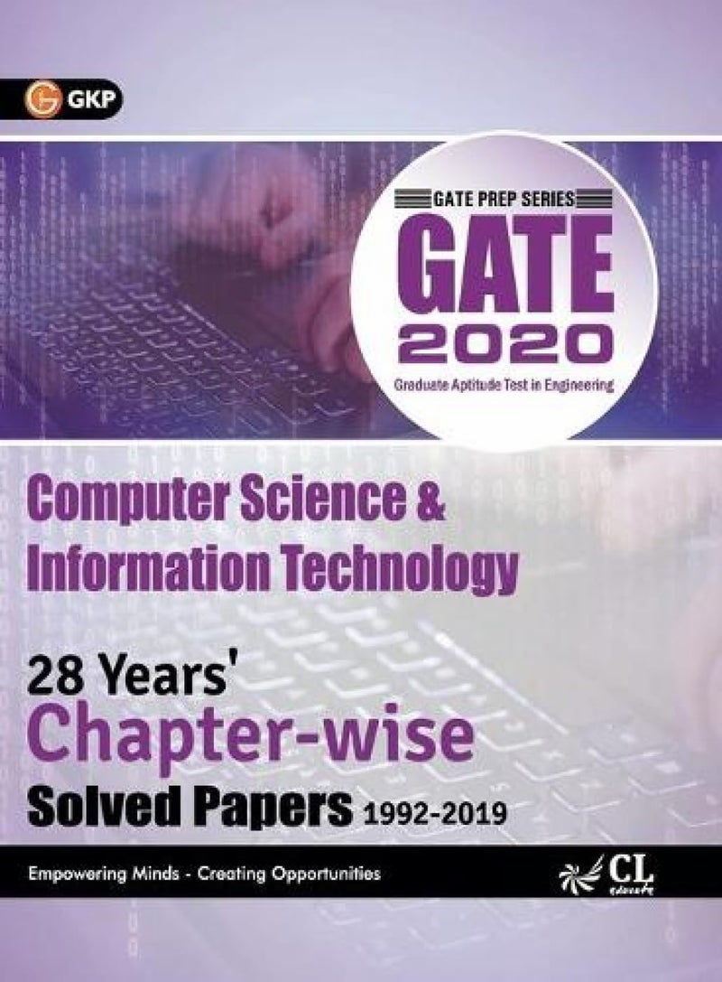 GATE 2020 : Computer Science & Information Technology - 28 Years' Chapter-Wise Solved papers (1992-2019) - Image 1