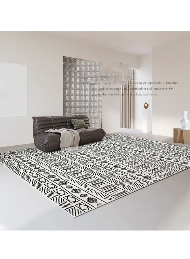 keke Foldable, Machine Washable Floor Mat  for Living Room, Bedroom, Bedside, Sofa, and Coffee Table Areas 180X250Cm - Image 1