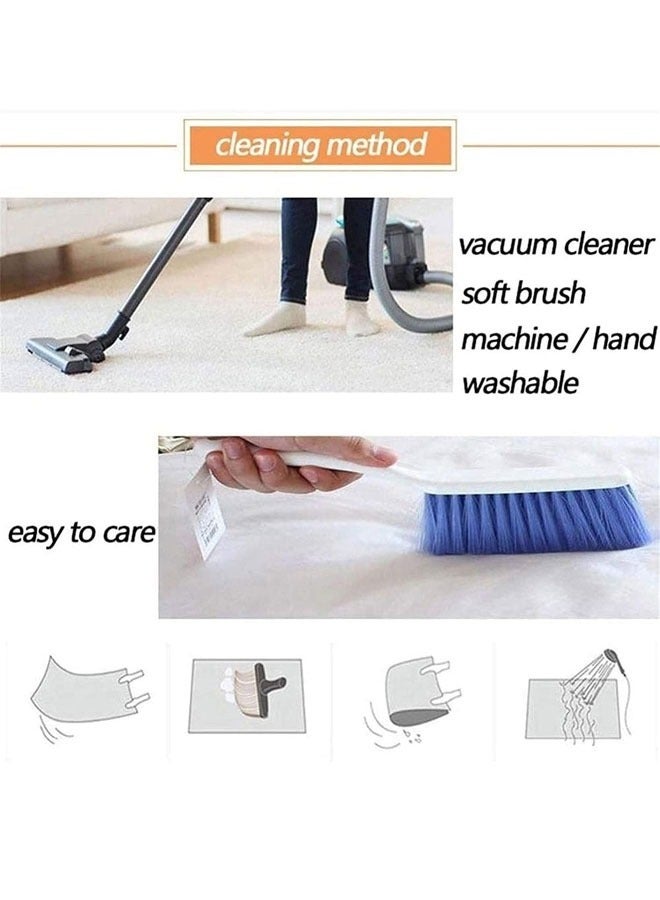 keke Foldable, Machine Washable Floor Mat  for Living Room, Bedroom, Bedside, Sofa, and Coffee Table Areas 180X250Cm - Image 5