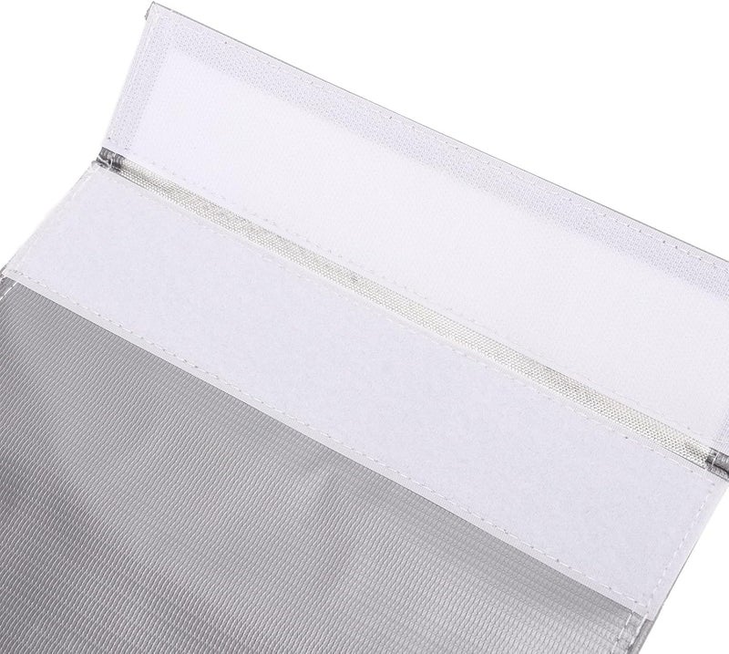 Battery Safe Bag, Fire Retardant, Explosion Proof, 230 x 300 x 5mm, 2 Pack - Durable PVC Fibre, Charging Hole Design, Suitable for Indoor and Outdoor Use - Image 2