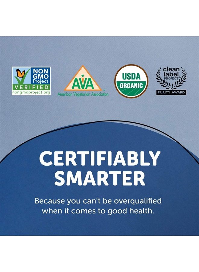 SmartyPants Organic Mens Multivitamins, Daily Gummy Vitamins: Probiotics, Vitamins C, D3, B12, Zinc & Omega 3 for Immune Support, Digestive Health, Energy, & Bone Health, 120 Gummies, 30 Day Supply - Image 5