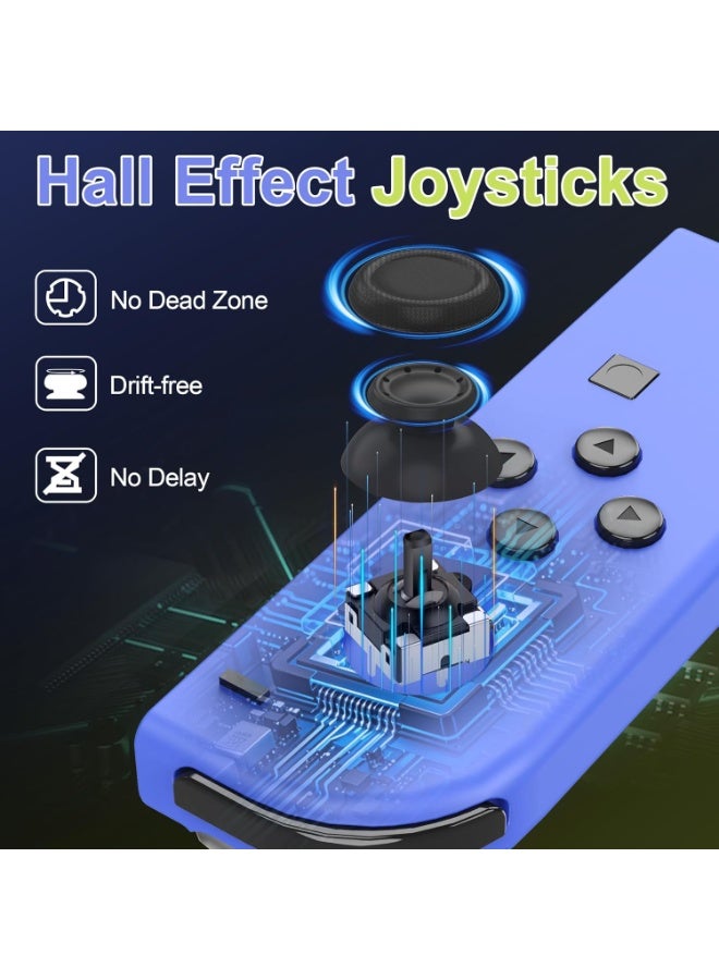 Upgraded Joy Con Controller for Nintendo Switch Controller Replacement for Switch Joy Pad Wireless Controllers Support Dual Vibration Wake-up Motion Control - Image 4
