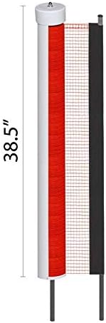 Kidkusion Retractable Driveway Guard Orange 25  Driveway Safety Outdoor Net Barrier Adjustable - Image 4