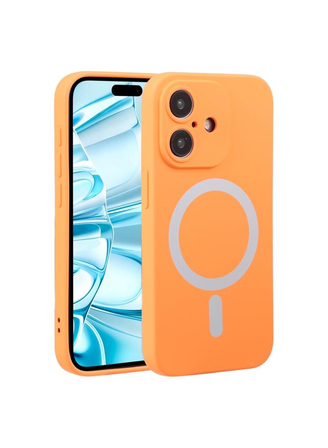 S-TOP Case For iPhone 16 Plus Liquid Silicone Magsafe Phone Case - Image 1