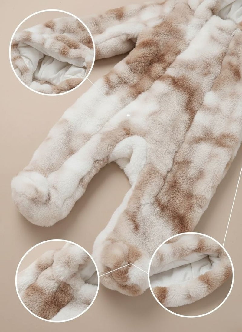 Cloud Fashion Baby Fleece Jumpsuit - Image 4