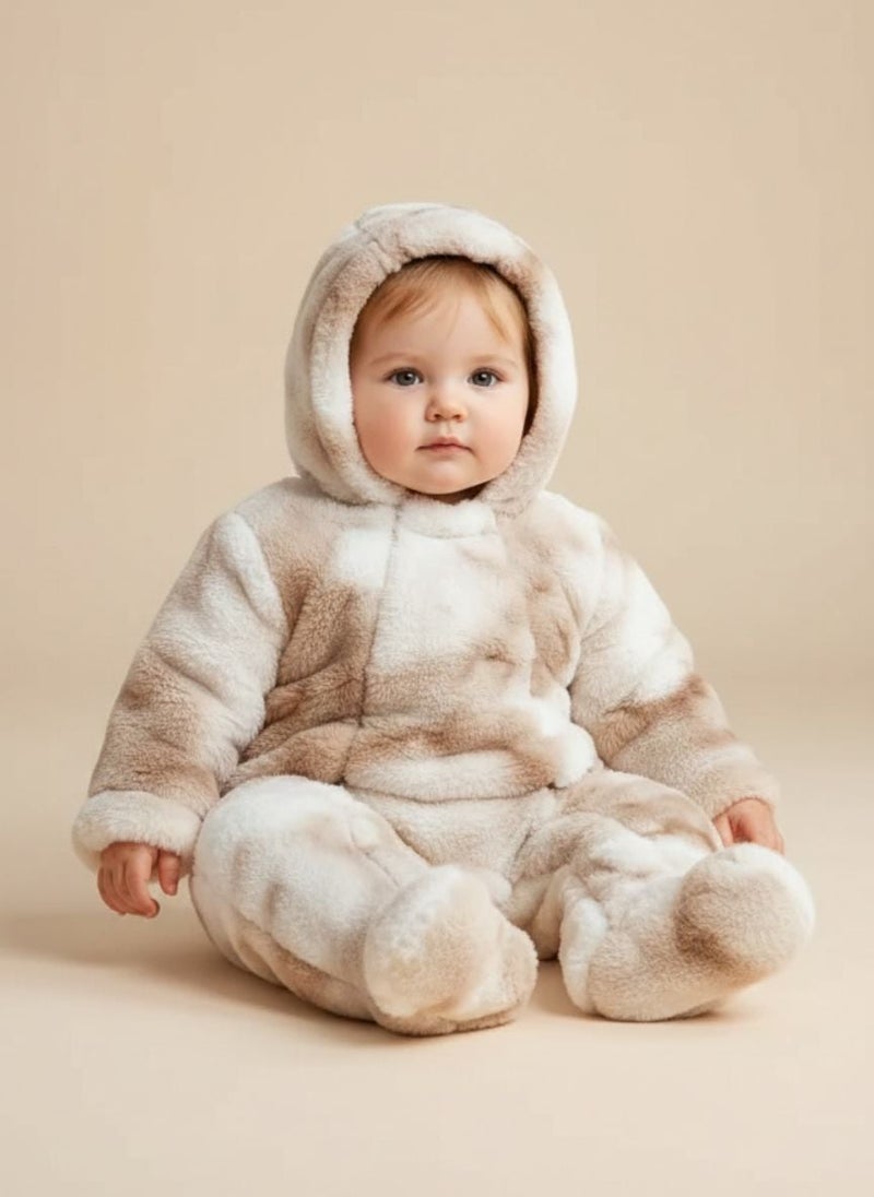 Cloud Fashion Baby Fleece Jumpsuit - Image 1