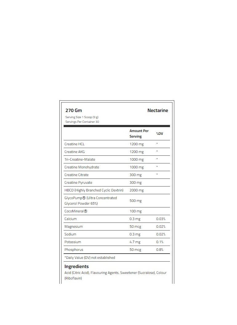 Laperva Triple Creatine Next Gen, Mango Flavor , 270 Gm  - Image 2