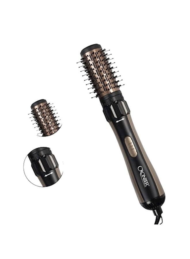 CRONIER CR-6877 2-in-1 Professional High-Speed ​​Air Blower, High-Quality Professional Brush Blower, 1200W Hair Dryer - Image 2