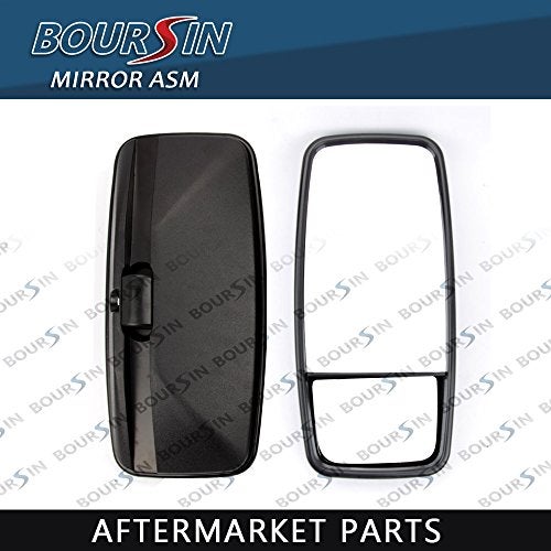 Boursin Side Door Mirror Lh For Isuzu Truck NPR NPR-HD NPR-XD NQR NRR Chevrolet GMC W3500 W4500 W5500 4JJ1 4HK1 Diesel Gas 2008-2024 (No-heated) Driver Side - Image 4