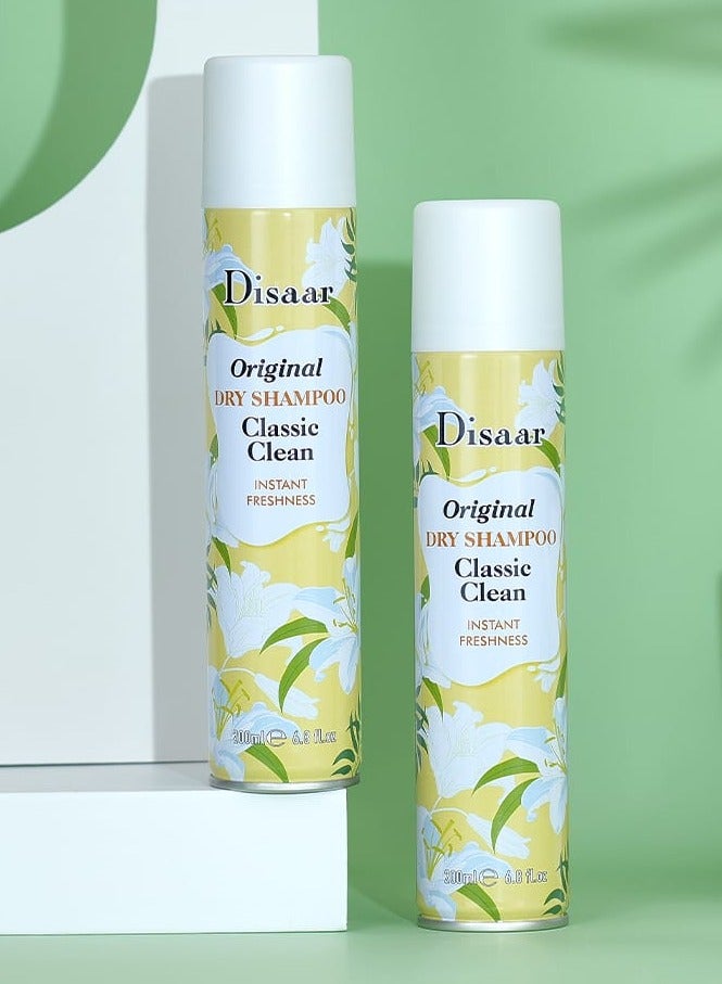 ديسار شامبو جاف أصلي تنظيف كلاسيكي انتعاش فوري 200 مل - Image 1