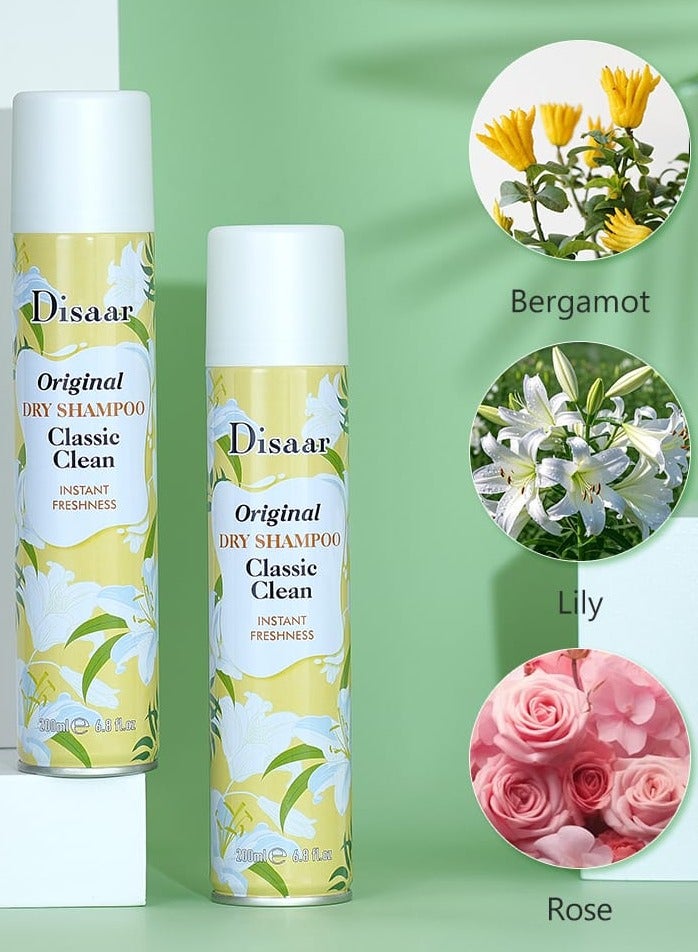 ديسار شامبو جاف أصلي تنظيف كلاسيكي انتعاش فوري 200 مل - Image 3