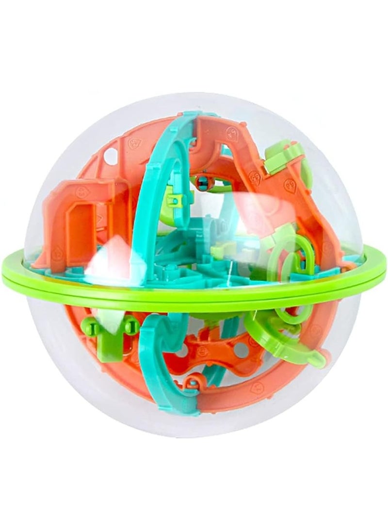 Arabest Maze Ball 3D Puzzle Games Intellect Ball with 100 Challenging Barriers 3D Educational Toys that can Develop Children's Brains 3D Puzzle Toys Magical Maze Ball Brain Teasers Puzzle Games (12cm/4.72'') - Image 4