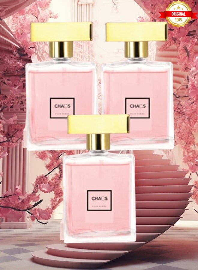 فانسي كوليكشون 3 قطع عطر تشاوس للنساء 100 مل - Image 1