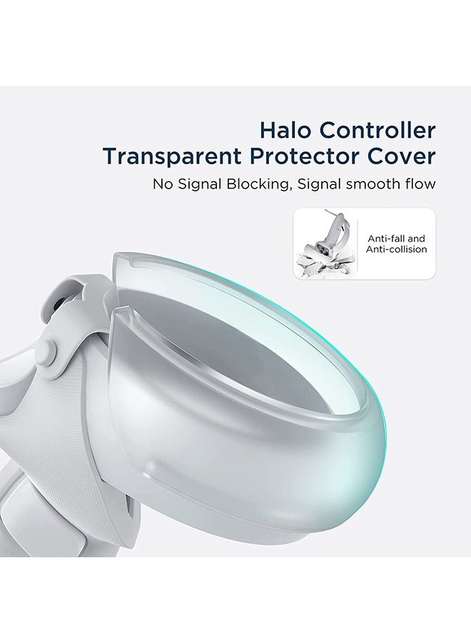 KIWI design Controller Grips Cover with Battery Opening Adjustable with Knuckle Straps Suitable for Large Hands Compatible with META Quest 2 - Image 5