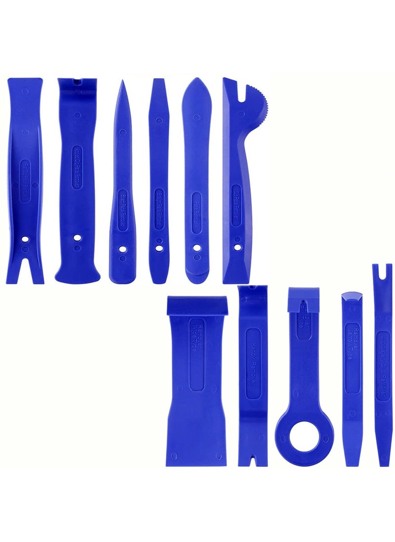 DIY Crafts Diy Crafts 12056 10738 Auto Trim Removal Tool, Phyles Car Molding Fastener Remover Tool Kit, Multicolor, 11 Piece 