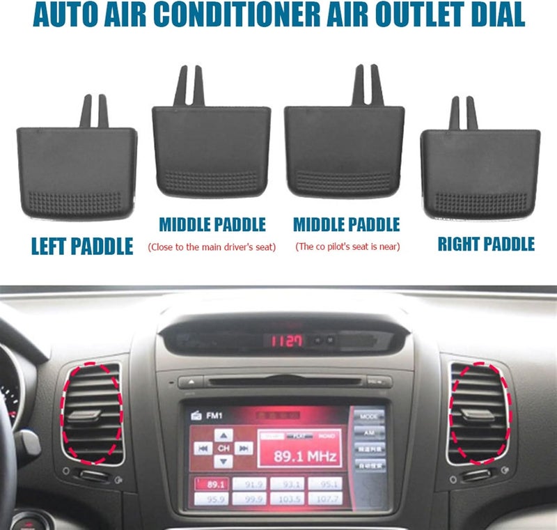 DEMULAX Air Vent Grille Tab Clip for Kia Sorento - Image 5