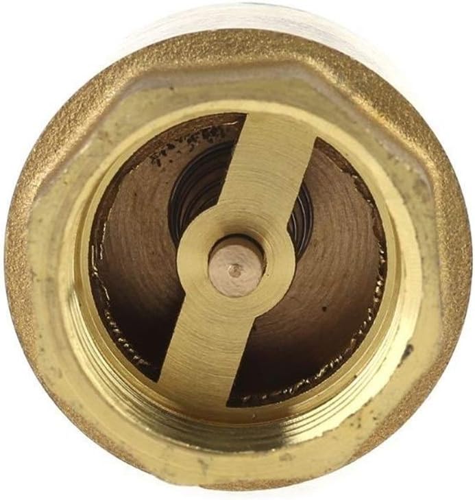 DN20 One Way Backstop Spring Check Valve Double Inner Wire Pump Pipe Fittings Copper - Image 4