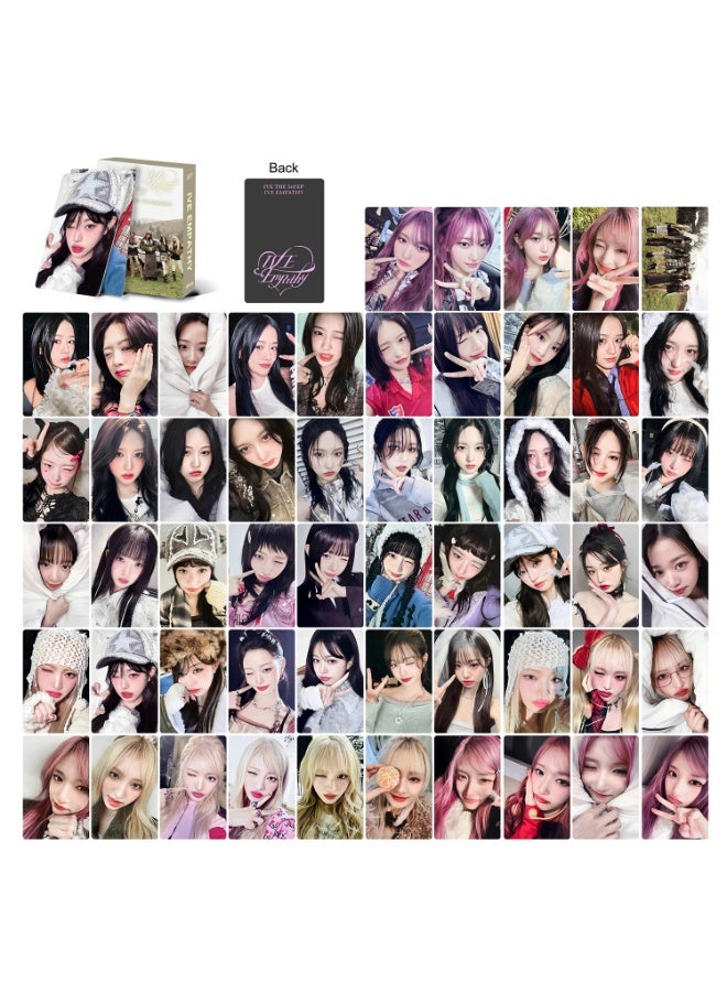NIBEMINENT 55 Pcs Kpop IVE Empathy Lomo Cards Card For Fans Collection Gifts - Image 3