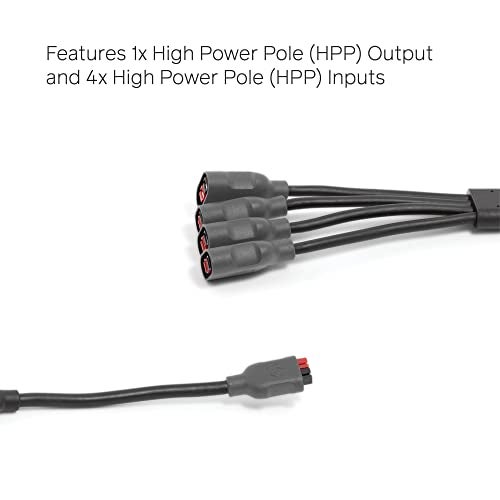 BioLite, 4x1 Solar Chaining Adapter, Compatible SolarPanel 100 & BaseCharge 1500 Power Station - Image 4