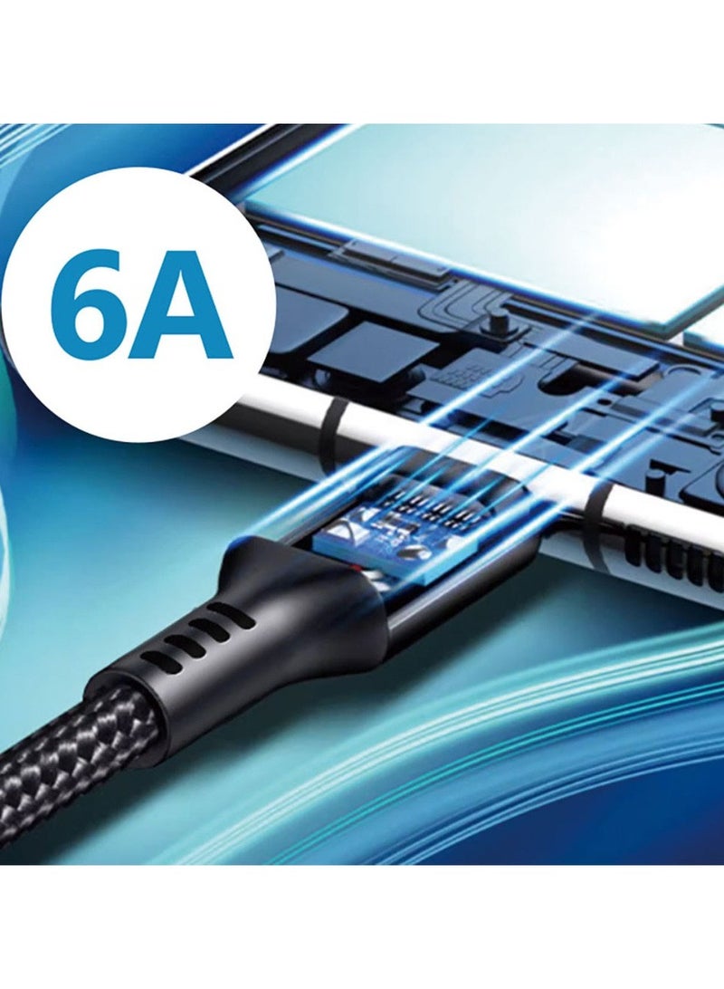 GO-DES Go Des GD-UC595 Bionic Terminal Design PD 20W Lightning to Type-C u0026 Lightning to USB-A Cable - Image 2