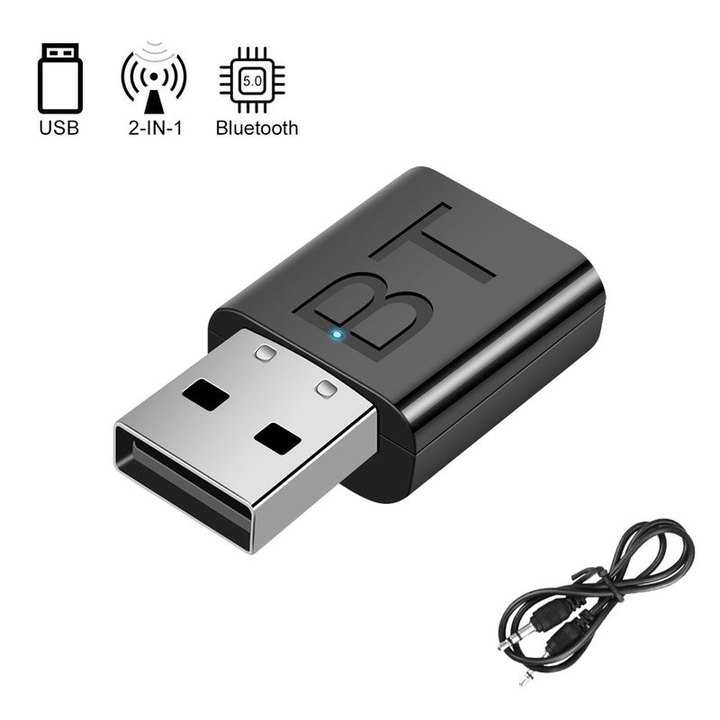 Usb Bluetooth Receiver Speaker Sound Amplifier Aux Audio I Car Wireless Stereo Bluetooth Stick Adapter 5.0 - Image 3