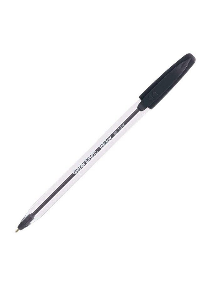 Paper Mate Inkjoy 50St Ballpoint Pens Medium Point (1.0Mm) Black 12 Count  - Image 3