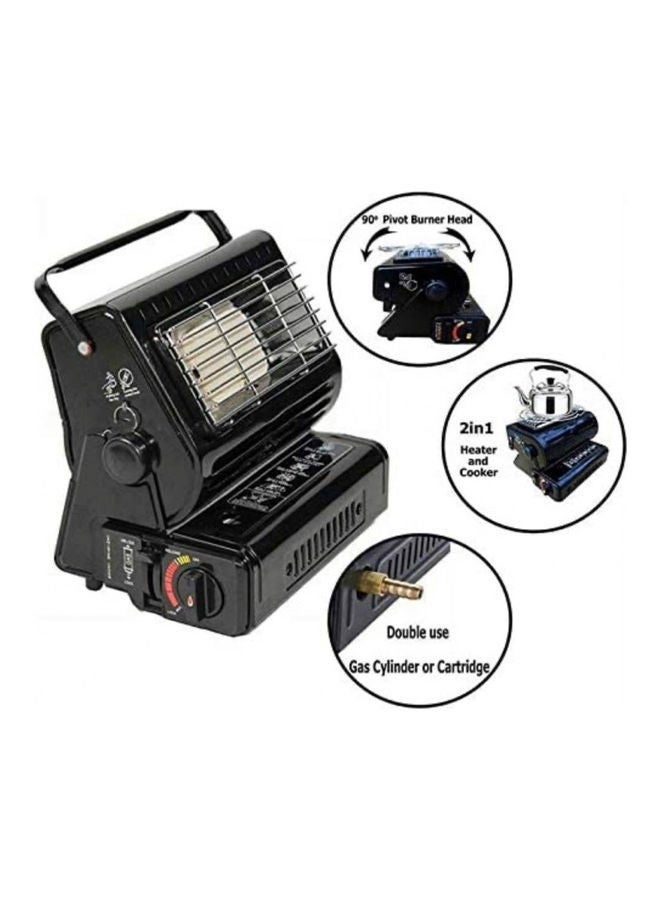 LC Portable Gas Heater for Indoor and Outdoor Use with Dual Heating and Cooking Function - Image 4