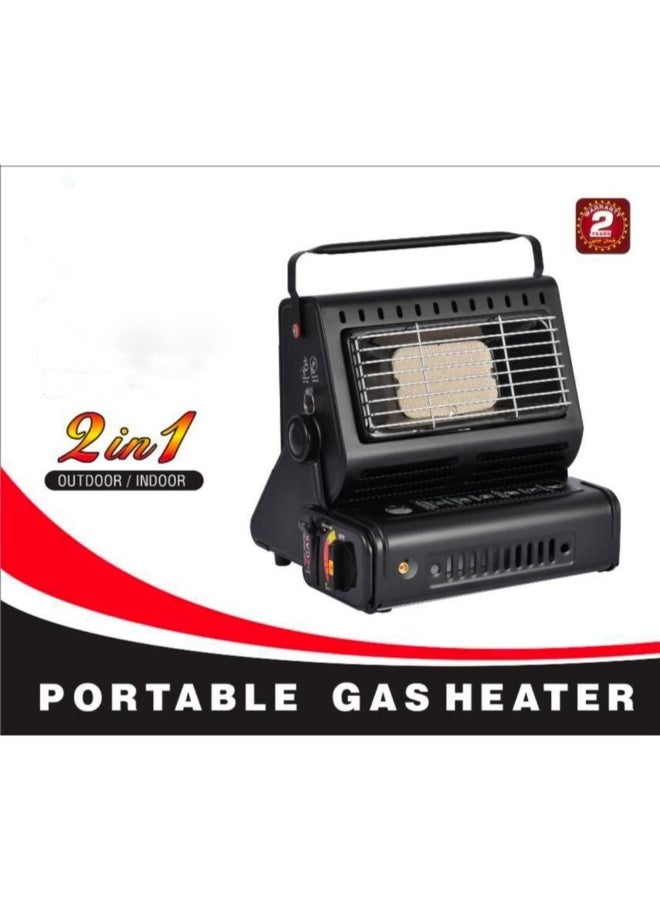 LC Portable Gas Heater for Indoor and Outdoor Use with Dual Heating and Cooking Function - Image 5