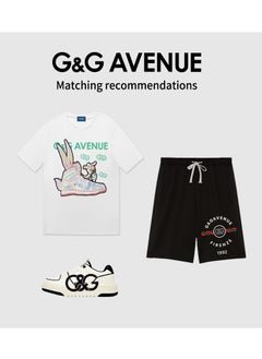 G&G AVENUE Heavy cotton fabric Men's gym exercise T-shirt, dry Oversized and breathable muscle shirt, sports short sleeved running fitness T-shirt, lightweight and breathable zero rule short sleeved shirt  - Image 5