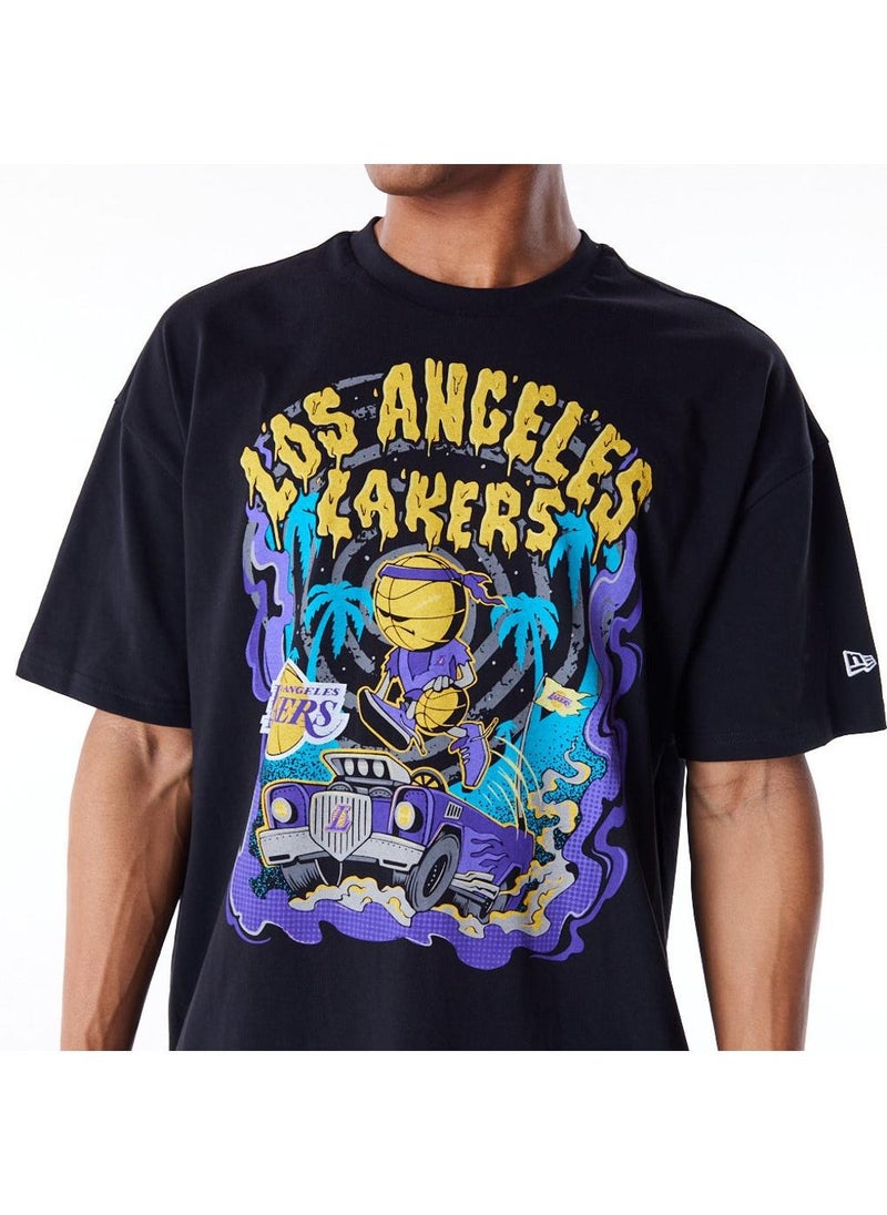 NEW ERA Los Angeles Lakers Graphic T-Shirt - Image 3