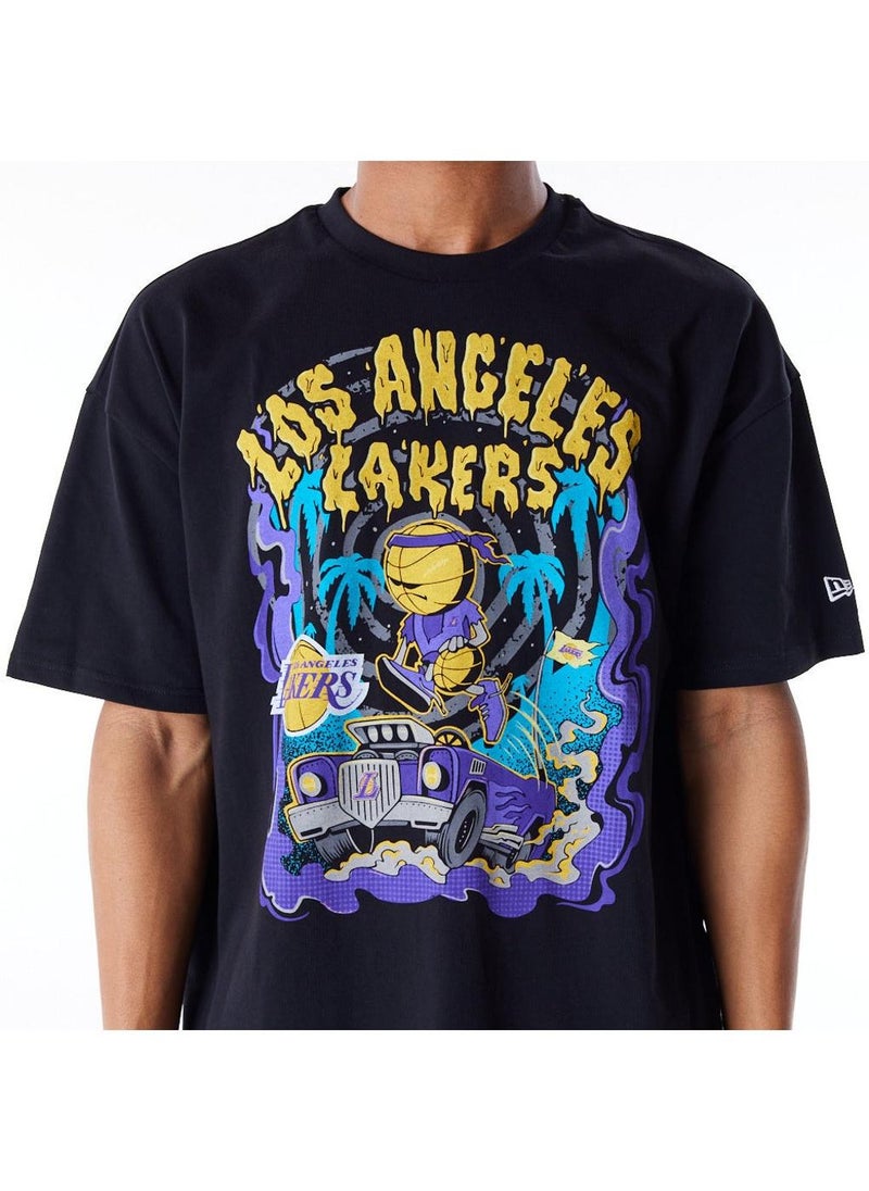 NEW ERA Los Angeles Lakers Graphic T-Shirt - Image 5
