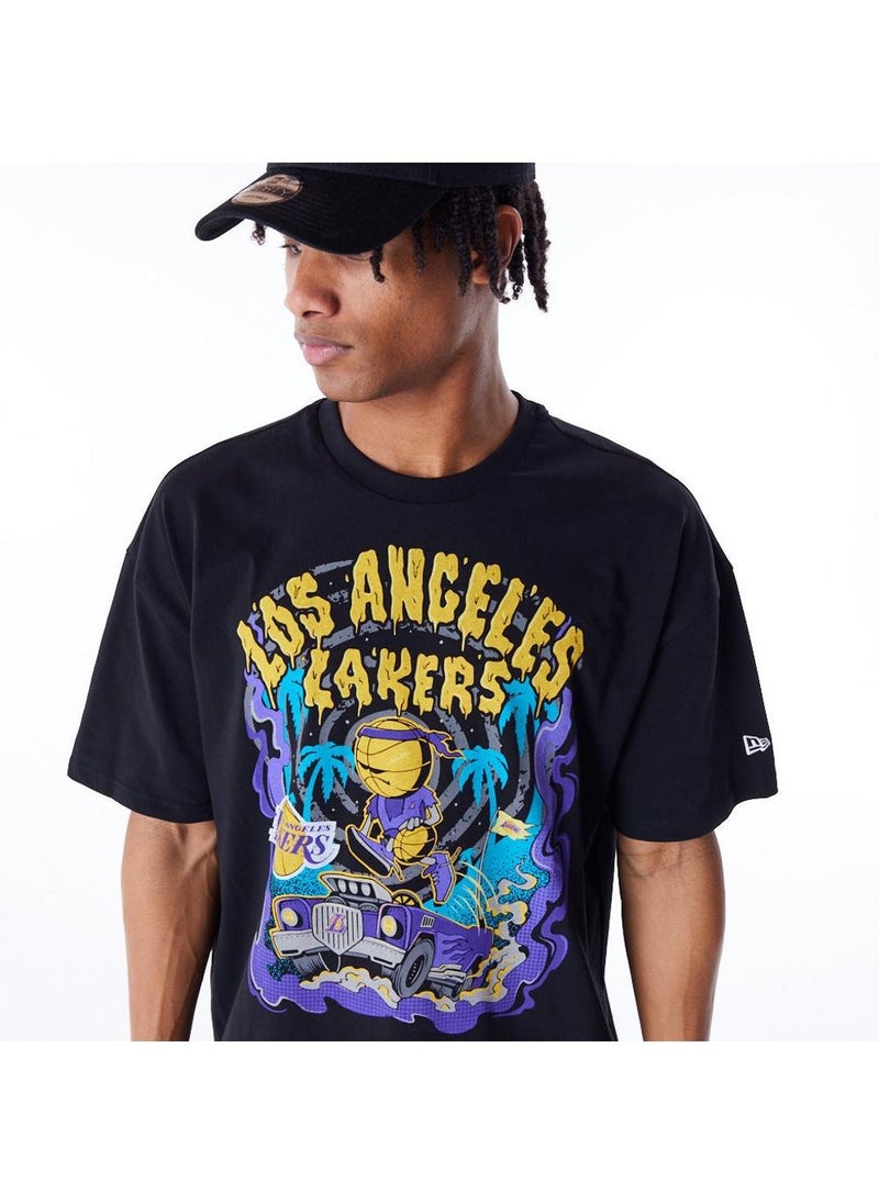 NEW ERA Los Angeles Lakers Graphic T-Shirt - Image 4