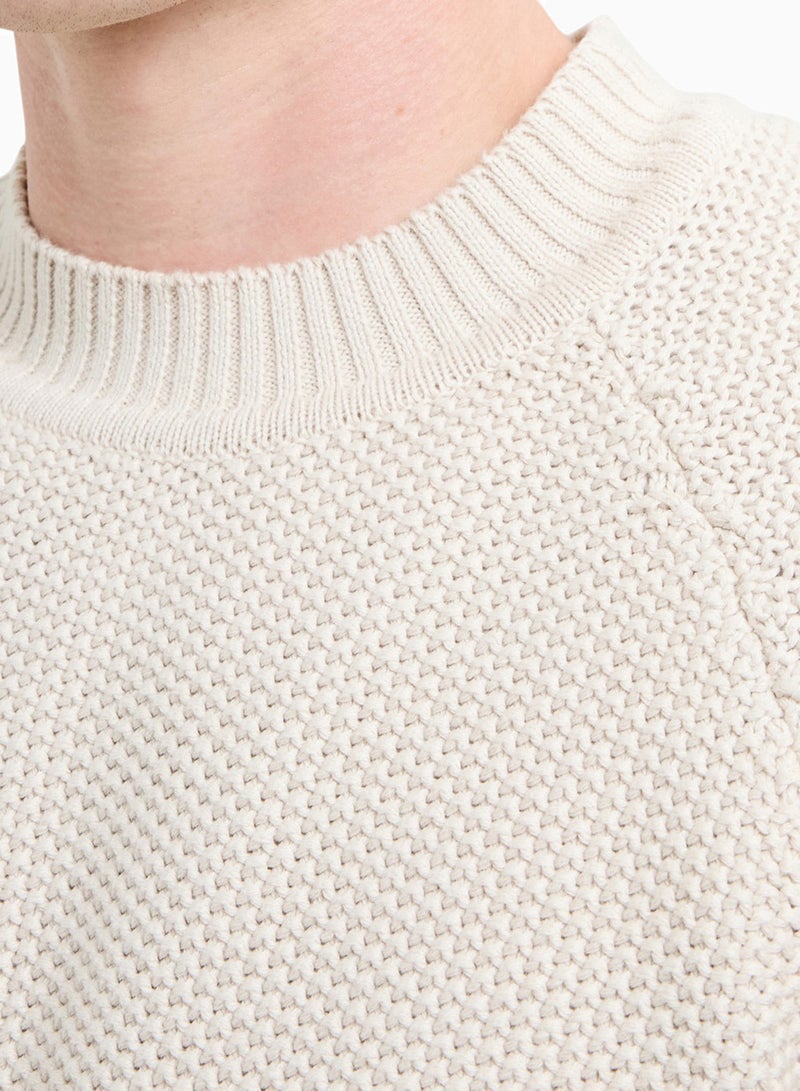 French Connection Crew Neck Prul Stitch With Special High Neck - Image 5