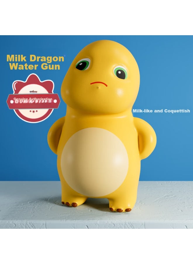 Sodeep Children's Water Gun Toy, Boys' Milk Dragon Plush Doll, Push-on Squirt Gun, Rapid-fire Water Blaster For Water Fights, Birthday Gift - Image 1