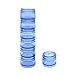 HaiSea Weekly Travel Pill PlannerMonthly Pill Organizer Daily Month Pill BoxSeparate AMPM Compartments Colors Vary Blue - Image 1