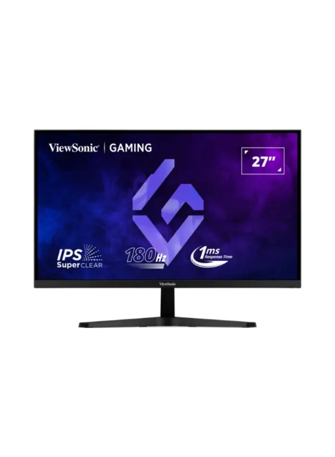 ViewSonic VX27G1-HD-27 Inch FHD IPS 180HZ 1MS Gaming Monitor BLACK - Image 1