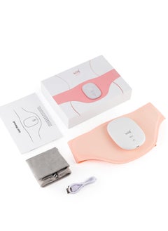 Excefore Portable Cordless Heating Pad, Electric Waist Belt Device, with Larger Heat Area, Fast Heating, with 5 Heat Levels and 3 Massage Modes, Back or Belly Heating Pad for Women and Girl (Lycra-Pink)  - Image 5