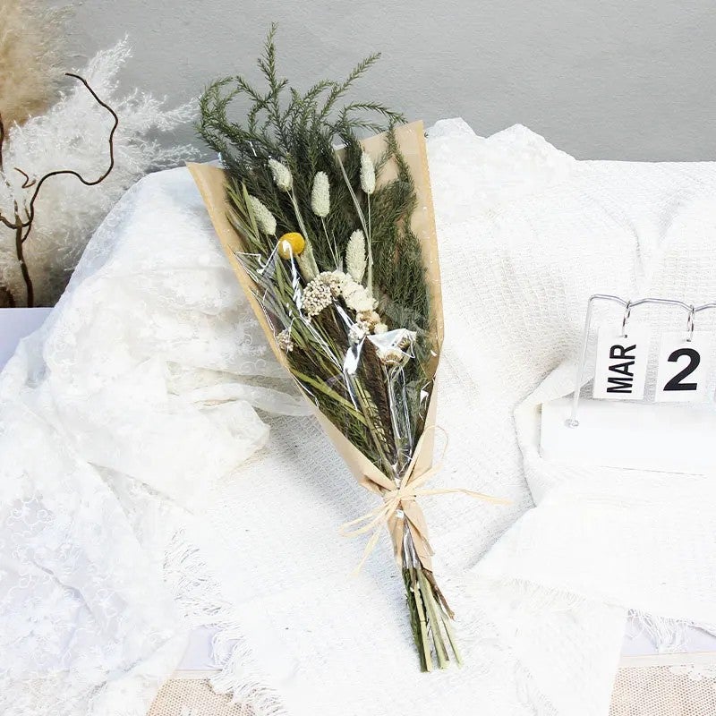 Bluejw TC Hot Selling Dried Everlasting Flowers Bouquet - 16 Style DIY Real Flowers Decorative Holiday Gifts, Dried Plants Included - Image 1