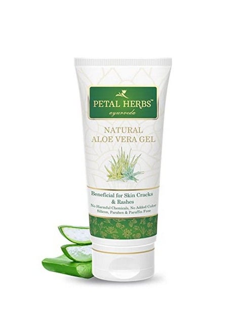 Aloe Vera Gel To Prevent Pimples Acne ; Brightens The Complexion No Silicon Paraben Paraffin Toxins 100 Ml