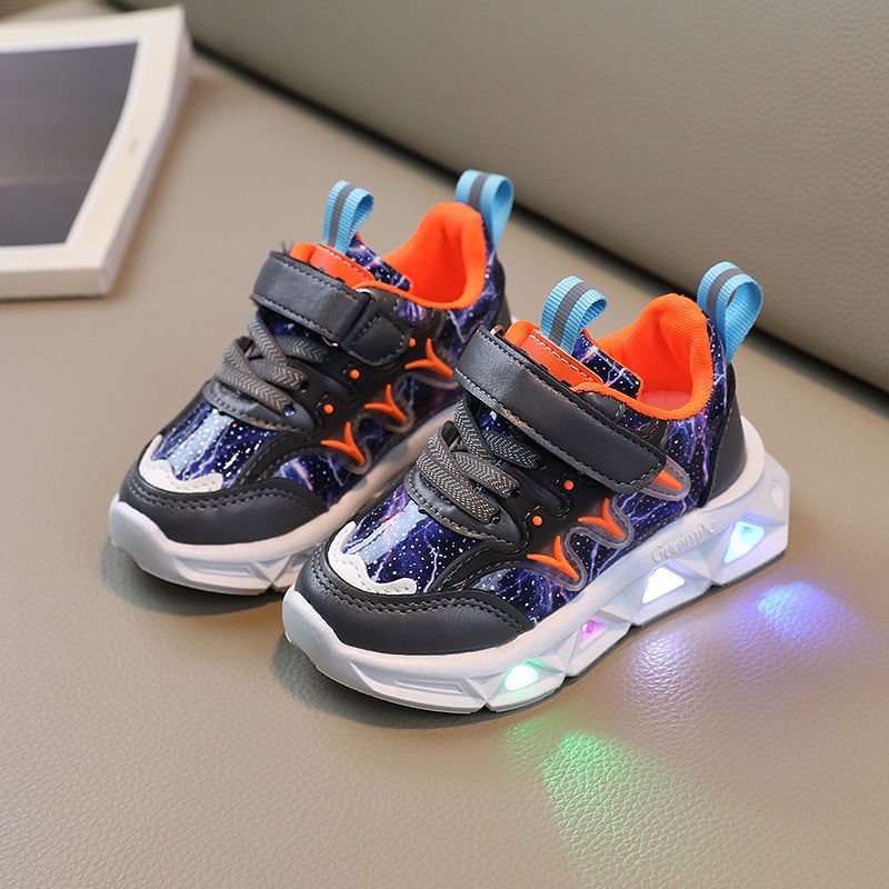 Mesh Sneakers Lightweight Flexible Sole Walking Shoes For Kids Indoor And Outdoor Activities - Image 4