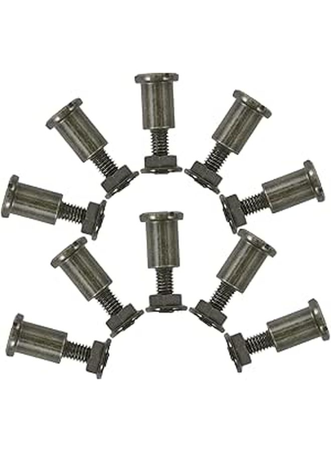 Motorcycle Clutch Brake Adjuster Screws 10pcs For Electric Scooter Handlebar Horn Fasteners - Image 1