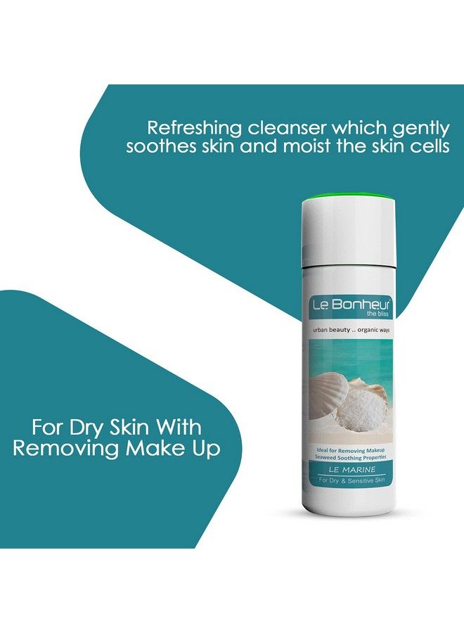 Le Bonheur.. Le Bonheur Marine Purifying Facial Cleanser ; For Dry And Sensitive Skin ; Soothing And Moisturizing ; No Parabens ; 160Ml - Image 4