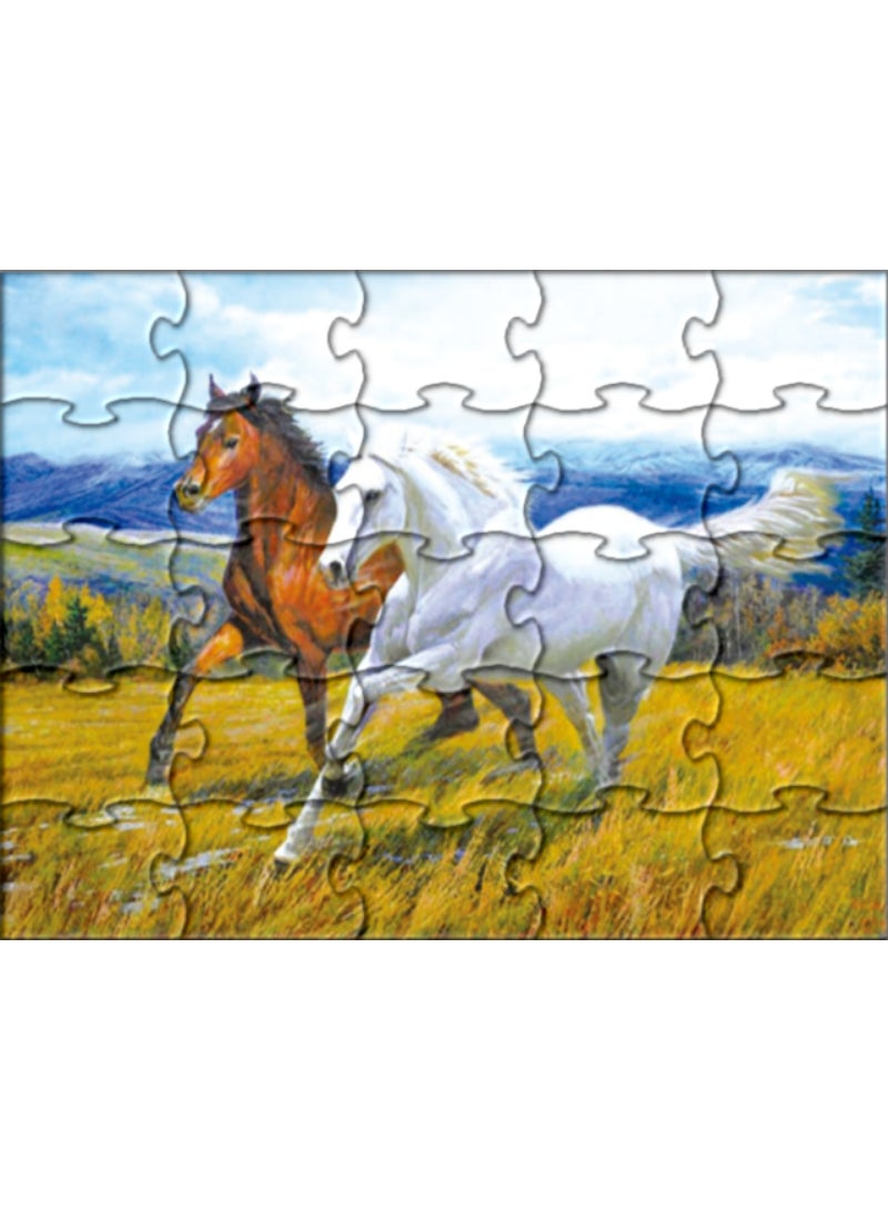 Happy Horses - Fun Jigsaw Puzzle for Children - Image 2