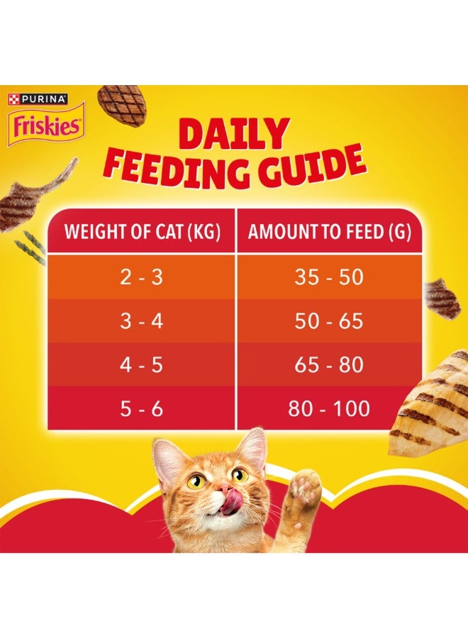 Purina Friskies Adult Meaty Grill Dry Cat Food - Image 3